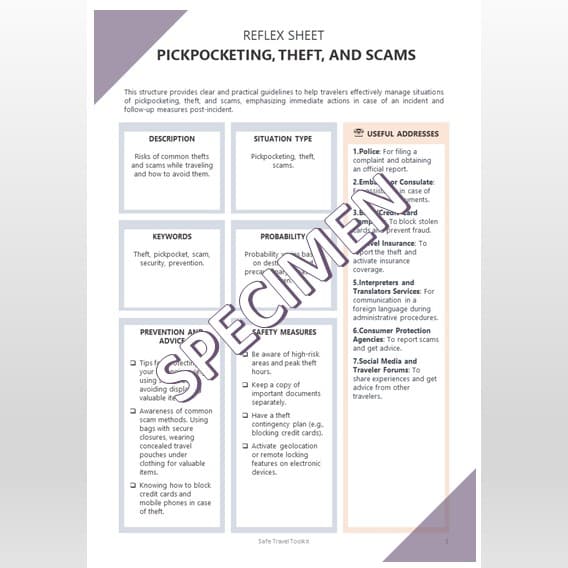 Paper guide for professional hosts with reflex sheets & best practices sheets, personalized info, logo, maps, welcome note, and essential contacts.