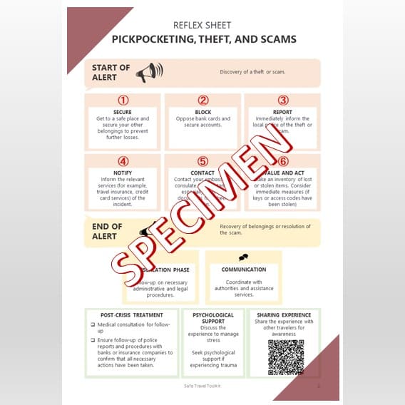 PDF guide for professional hosts with reflex sheets & best practices sheets, ideal for informing guests about safety and wellbeing.